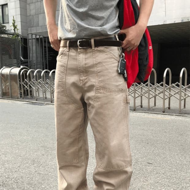 유먼트 에이징 워시드 카펜터 워크팬츠 M