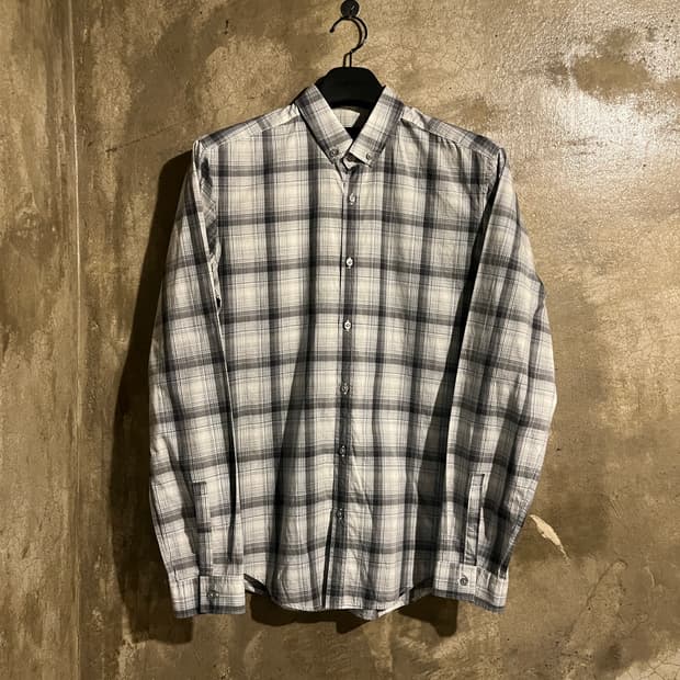 보스 체크셔츠