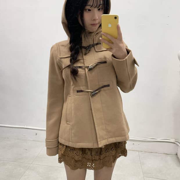 [EARTH MUSIC] 라떼갸루 리락쿠마 떡볶이 숏코트