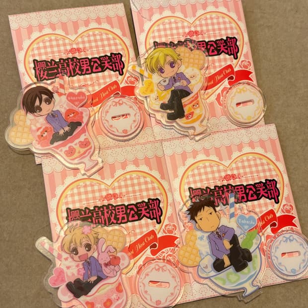 오란고교 사교클럽 러블리 파르페 아크릴 스탠드