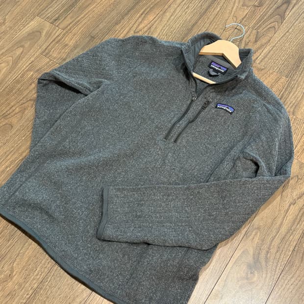 파타고니아 반집업 플리스 S