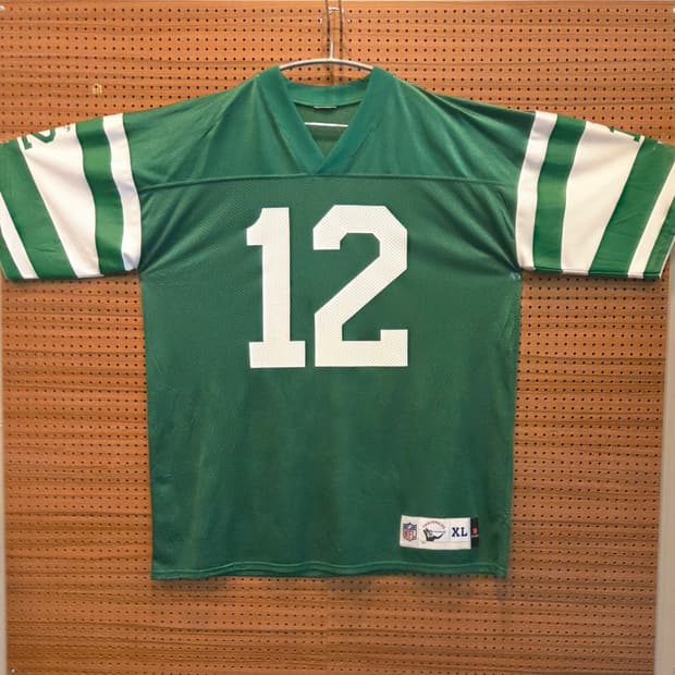 [XL] Reebok NFL 뉴욕 제츠 '조 네이머스' 스로우백 저지