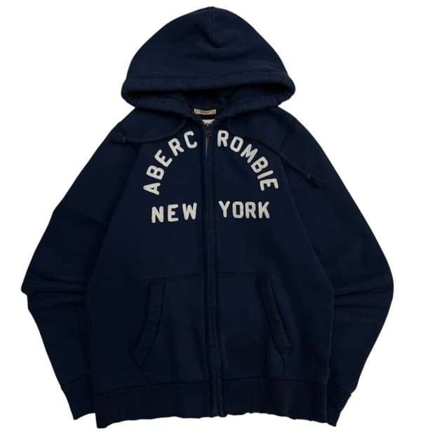 아베크롬비 네이비 후드집업