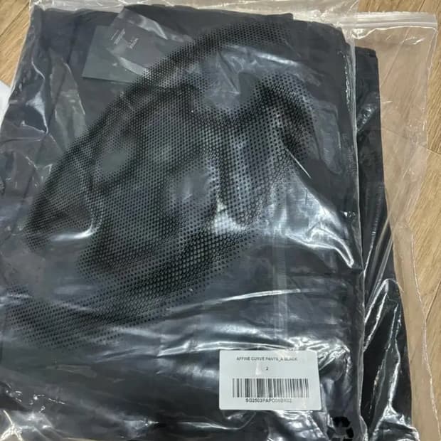 산산기어 어파인 커브팬츠 2 새상품 급처