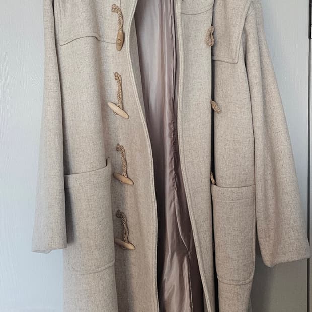 말렌 더플코트 오프화이트 2사이즈