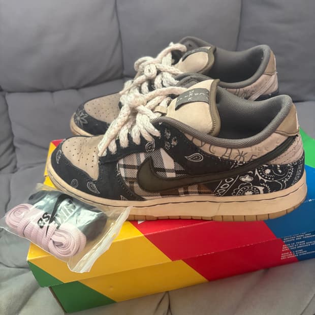 [260]나이키 트래비스 스캇 덩크로우