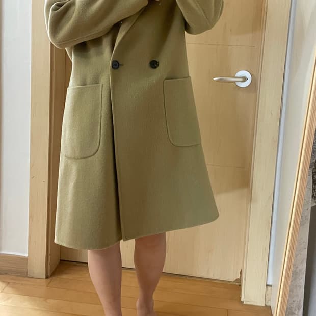 스튜디오 톰보이 TOMBOY 핸드메이드 울코트 앙고라 모직코트