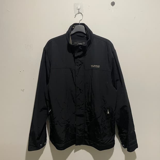 폴로랄프로렌 나일론 자켓 블랙