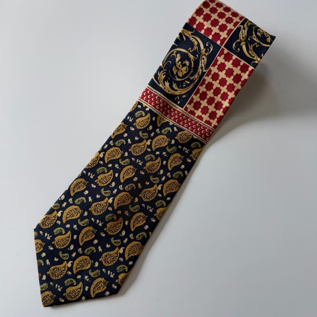 란체티 (Lancetti) 실크 넥타이 9.3cm