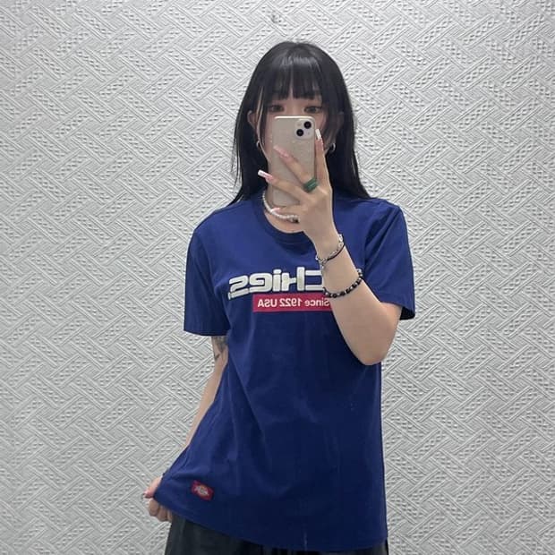 디키즈 빈티지 올드스쿨 레트로 90's 반팔티 L C12186