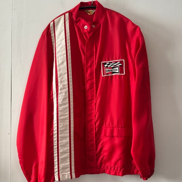 70s spark plugs 챔피온 레이싱 코치자켓