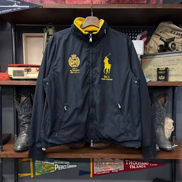 폴로 랄프로렌 빅포니 에스파냐 RL1 레이싱팀 페리자켓 N625