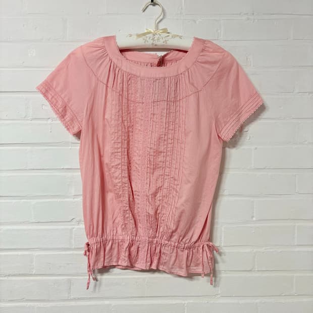 jpn vintage pink blouse