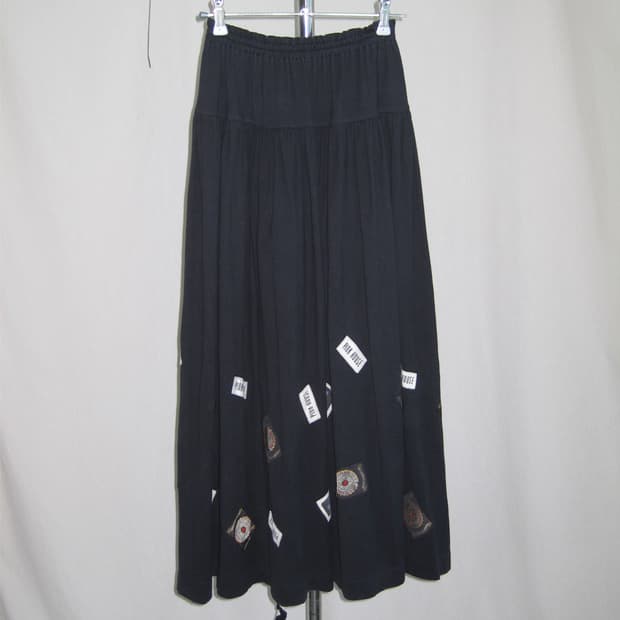 Pink House 핑크하우스 패치 롱스커트