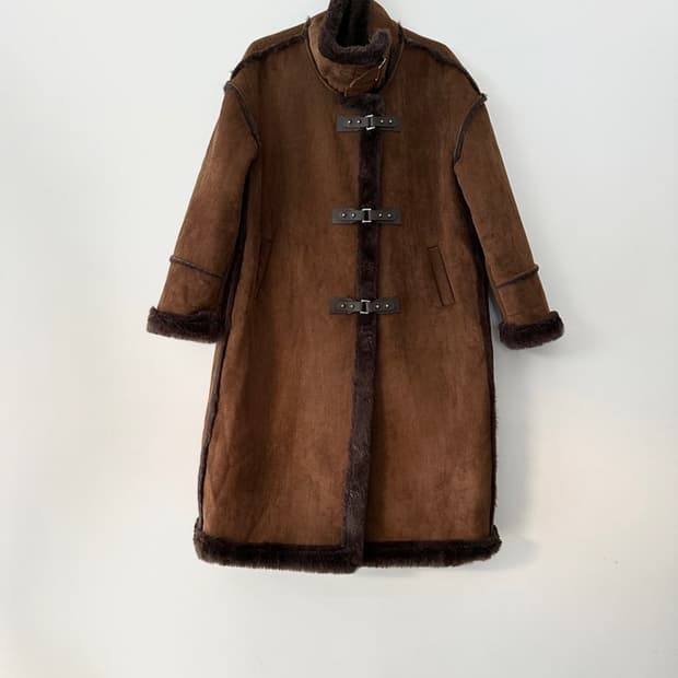 Buckle detail moca muston / brown