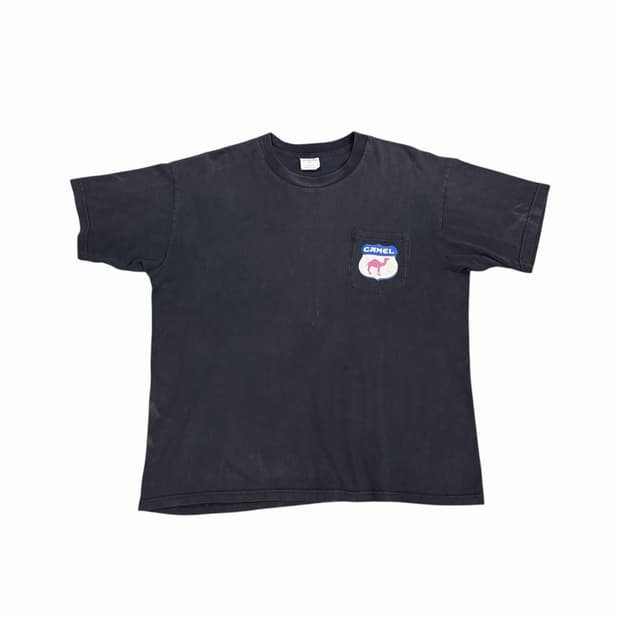 빈티지 90s Camel 카멜 포켓 티셔츠