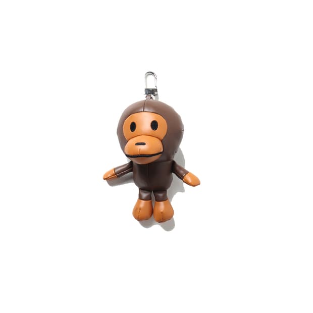 A BATHING APE Baby Milo Plush Keychain