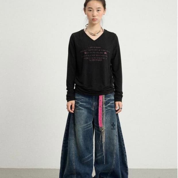 Achiha 아치하라 데님 팬츠