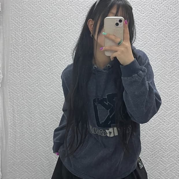 칼카니 캐주얼 빅로고 후드티 M C06982