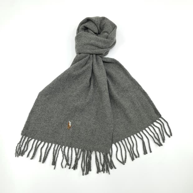 (CT836)  폴로 랄프로렌 그레이 목도리 머플러