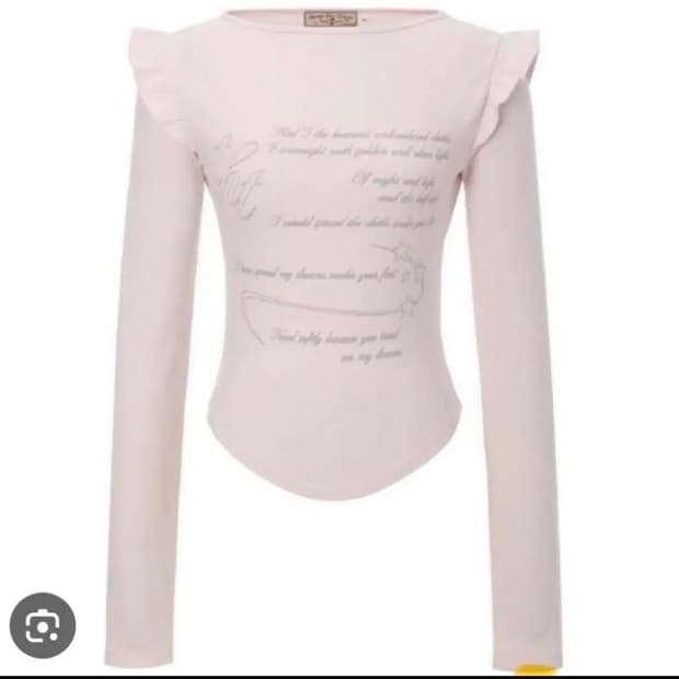 쓰리타임즈 엔젤 윙 티 angel wing tee pink s