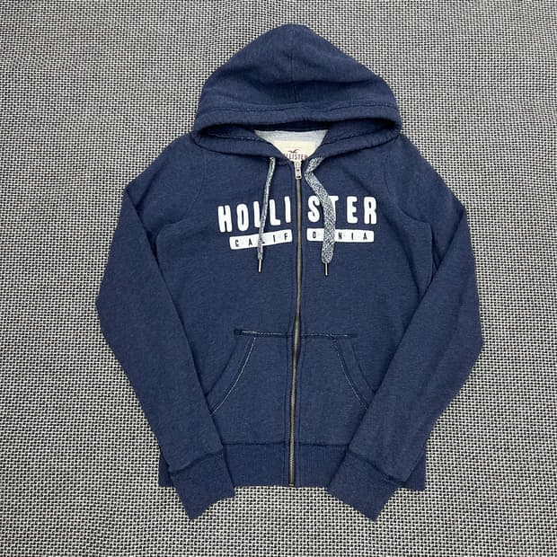홀리스터 핑거홀 후드집업