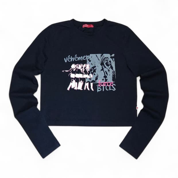 BITTER CELLS 비터셀스 그런지 프린팅 롱슬리브 (XS)
