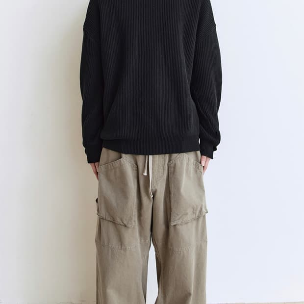 3) 폴리테루 페인터 파자마 베이지