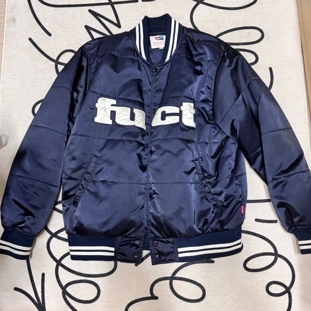[XL] fuct 새틴 스타디움 자켓