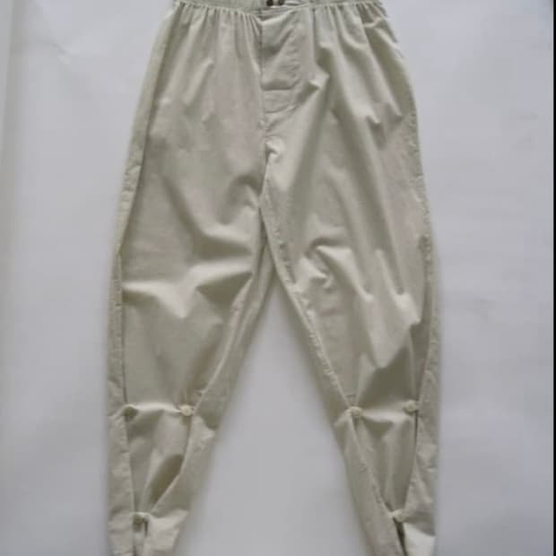 Eonts Cotton button pants
