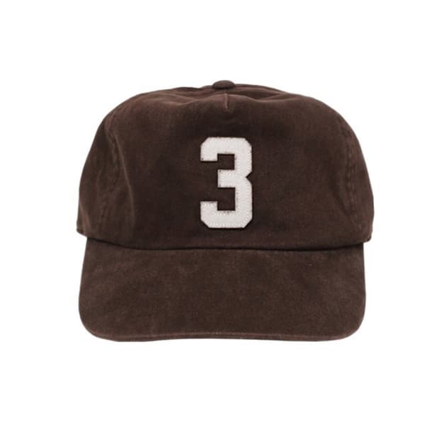 컬렉트피시스 THREE 5 PANEL CAP brown