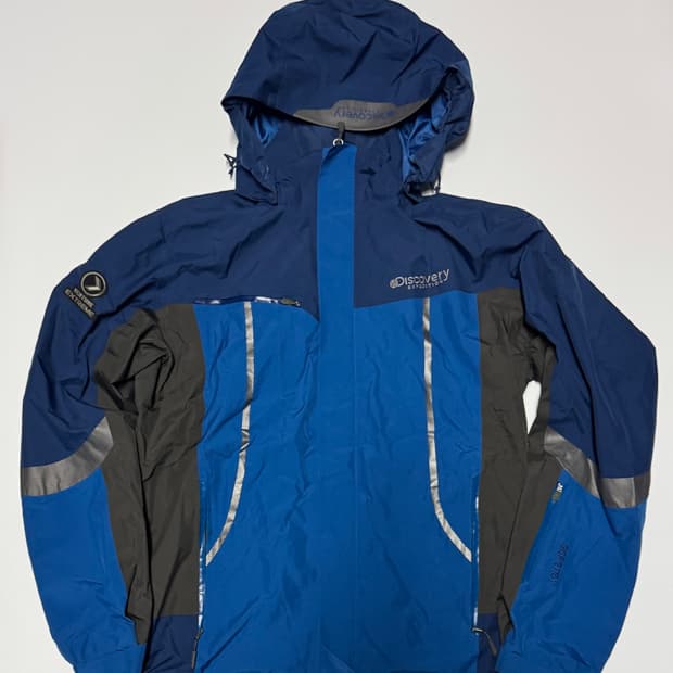 디스커버리 익스페디션 고어텍스 등산 후드 바람막이 L