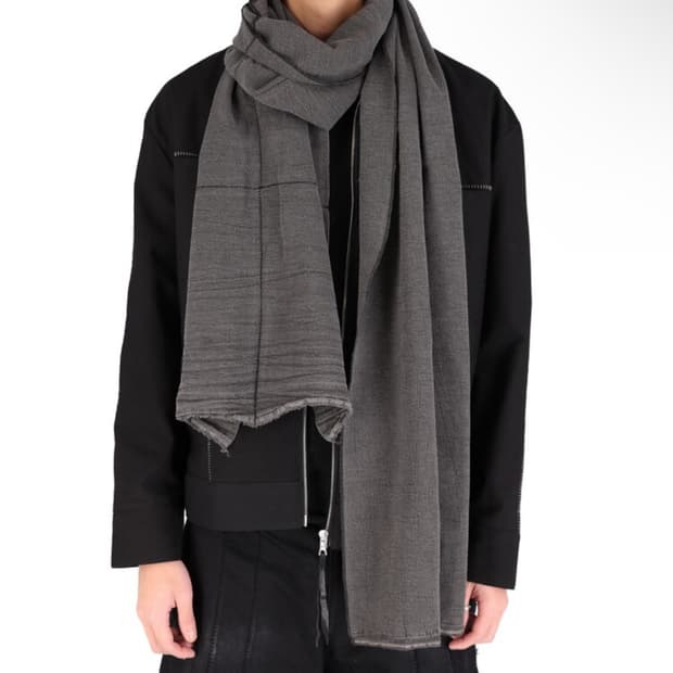 자바워키 그레이 스카프 머플러