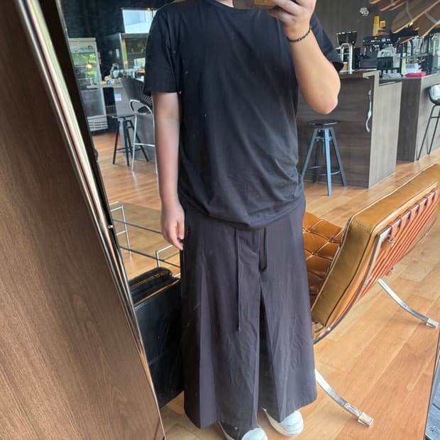 요지 하카마 팬츠