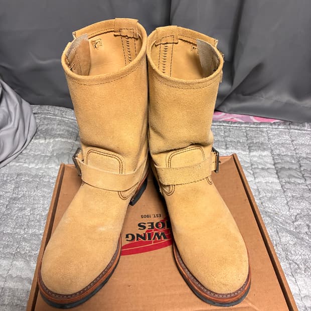 9.5D 레드윙 8268엔지니어부츠