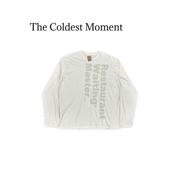 (105)The Coldest Moment 롱슬리브