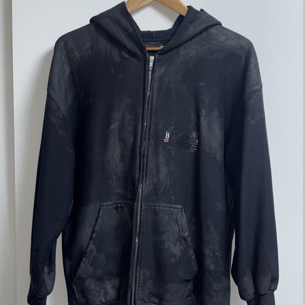 발렌시아가 개퍼 머드 디스 후드집업 xs사이즈