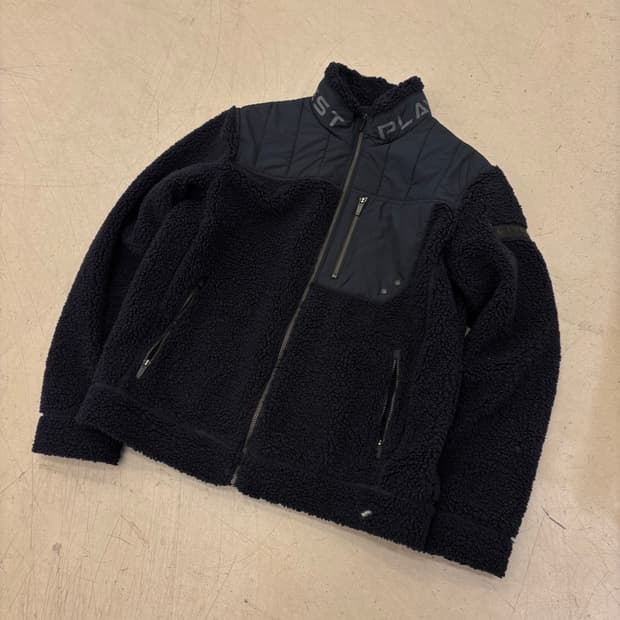 Ping 골프 블랙 플리스 자켓