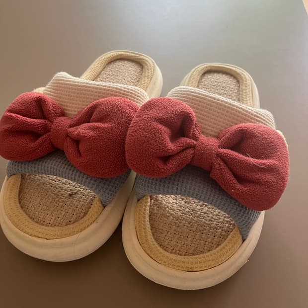 리본 슬리퍼 38-39