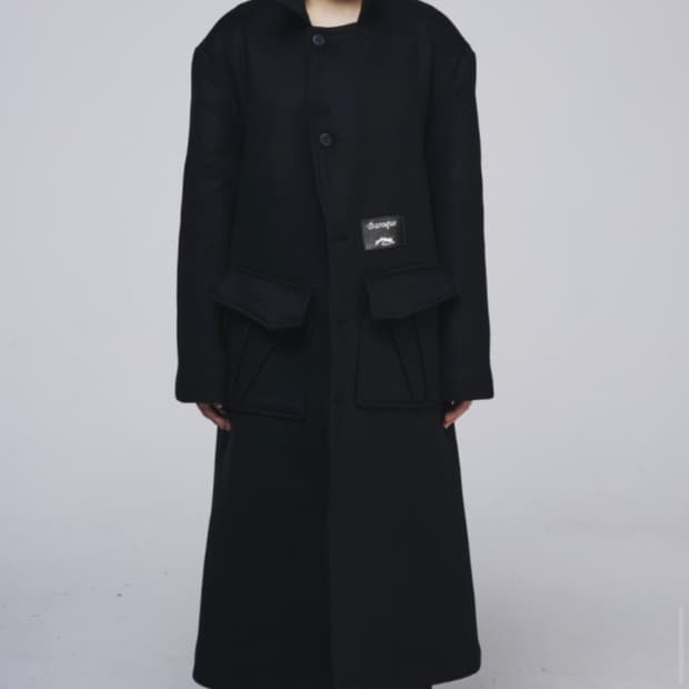 Baroque 24fw 컬렉션 더블 오버사이즈 코트(L)