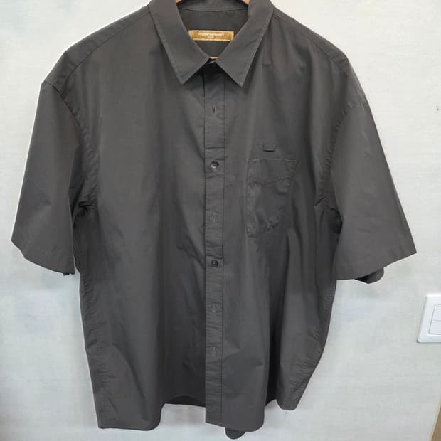 프리즘웍스 오리지널 가먼츠 방풍 셔츠반팔 xl 오버핏