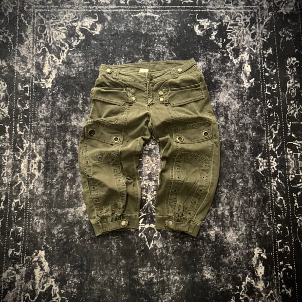 Vintage khaki cargo pants