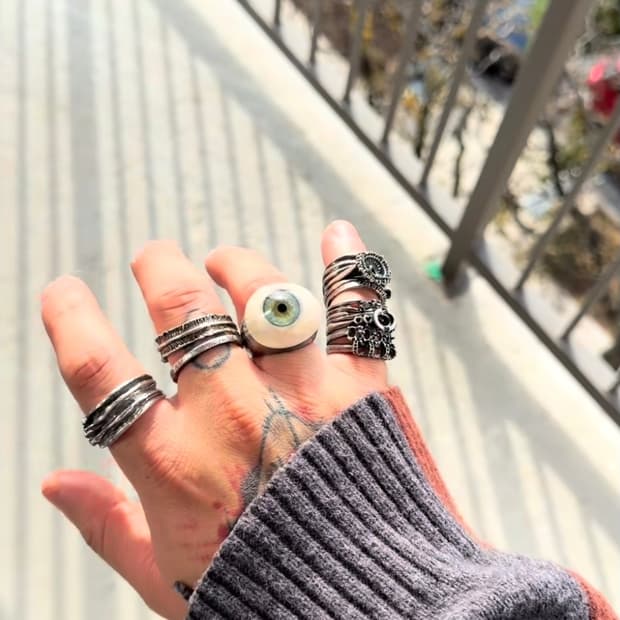 눈알반지 (구매)