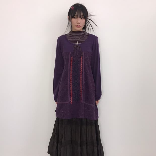 ICHIOKU Japan Ethnic Tunic Onepiece