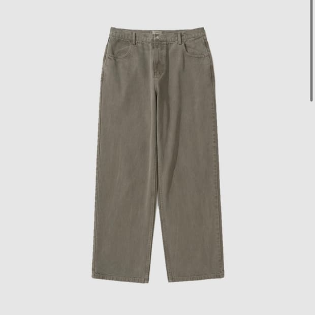 104 Garment Dyed Pants 7s - Tan Beige M
