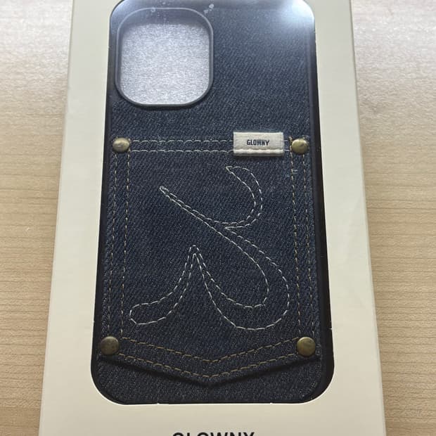 16/ 글로니 glowny g pocket case 데님 포켓 폰케이스