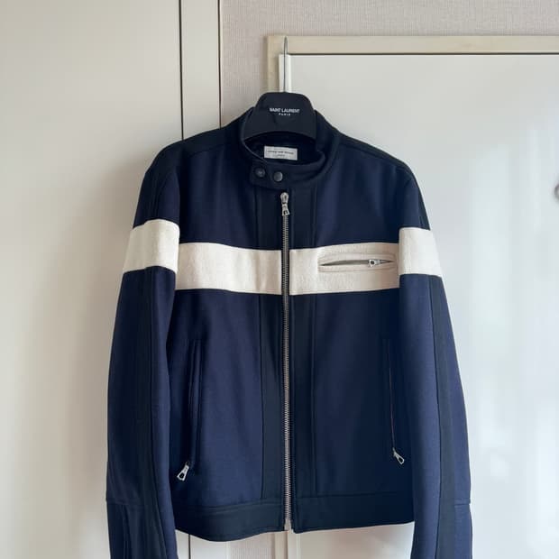 드리스 반 노튼 15aw 울 모토 자켓