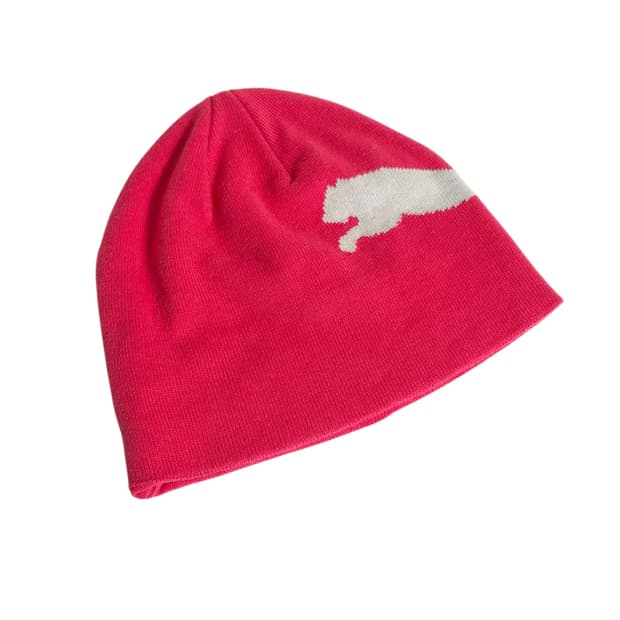 PUMA) 13s 빈티지 푸마 빅로고 비니 핫핑크