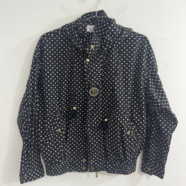 jantzen dot hood jacket