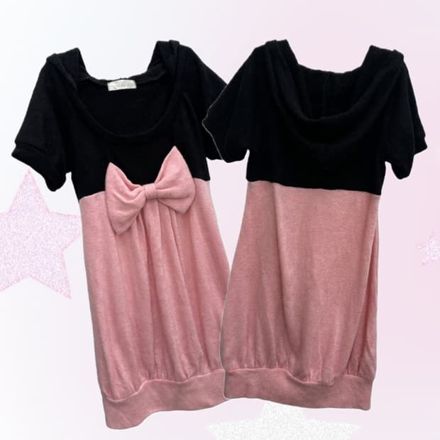 🎀러블리 핑크 히메갸루 벌룬 원피스🎀 홈웨어 미니원피스 비치웨어 